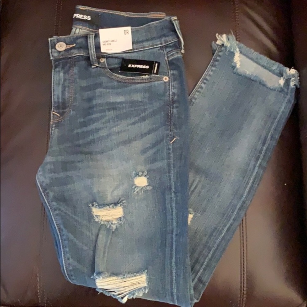 Ankle Madrid distressed jeans
